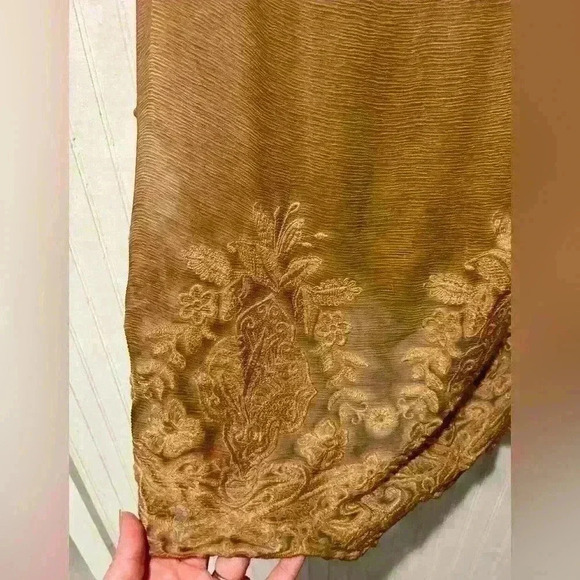 Soft surroundings 100 % silk Renee Cowl Tunic Sz.med. Oversized boho laganlook - Picture 7 of 8